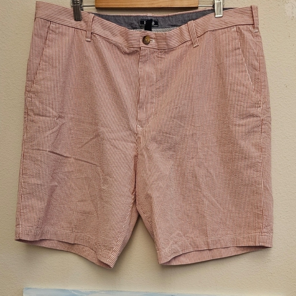 3 Pairs Izod Tan Flat Front Shorts Casual Style